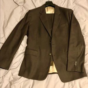 Men’s Custom Suit - 44R / 35W - Brown